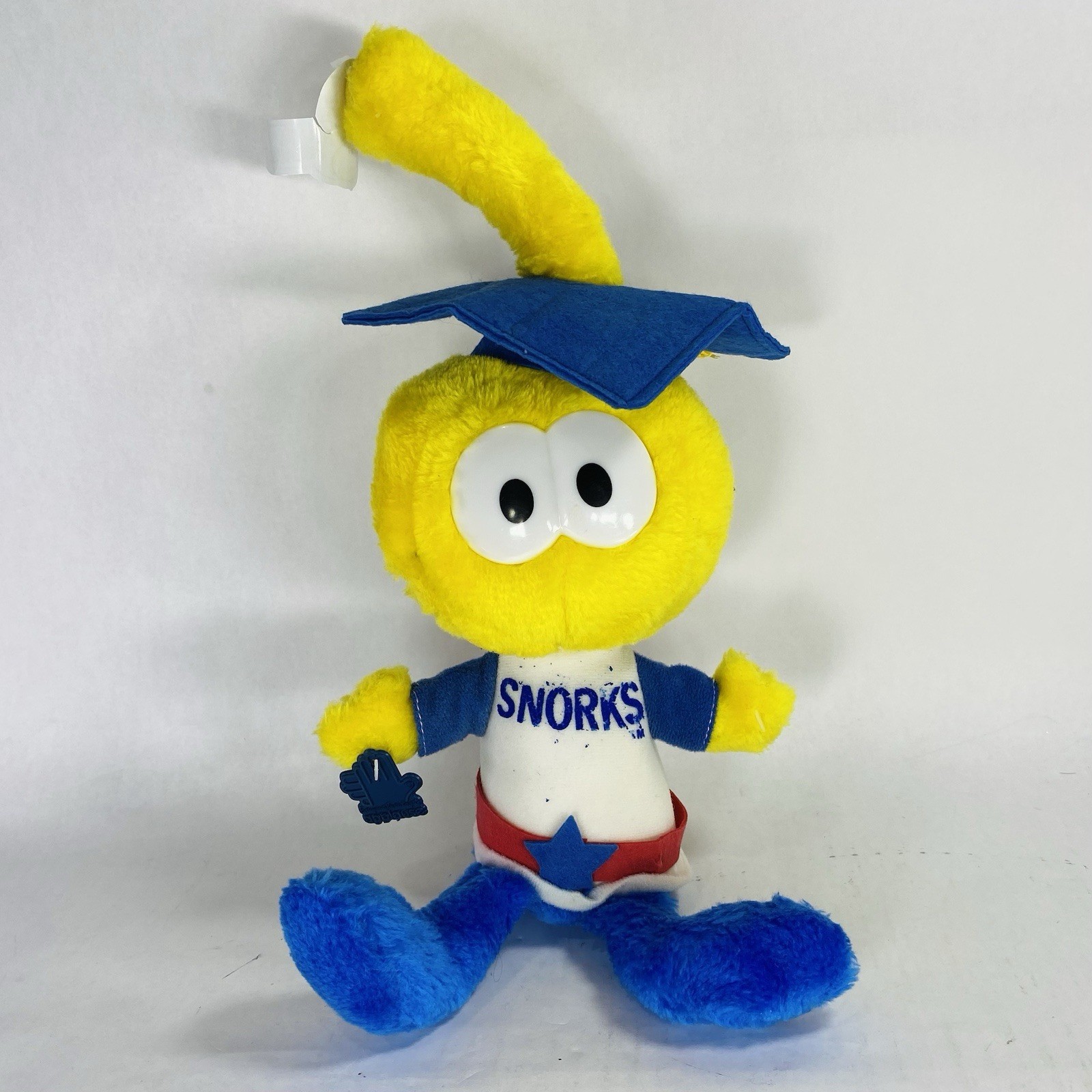 Vintage Snorks All Star Plush Toy 1984 Applause Tag Graduation Cap - $24.99