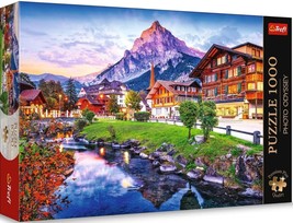 NEW Trefl Jigsaw Puzzle 1000 Pieces 10854 Alpine village, Switzerland - $19.89
