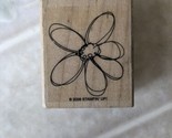 Stampin&#39; Up! Rubber Stamp Daisy Flower Head Outline 2006 - £6.99 GBP