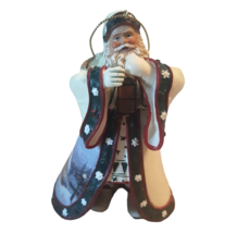 Dawn of Christmas Day Thomas Kinkade Santa Claus Heirloom Christmas Ornament - £13.90 GBP