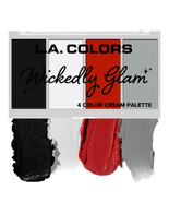 L.A. COLORS Wickedly Glam, Multi-Use 4 Color Cream Palette, Face &amp; Eye, ... - $146.16 MXN