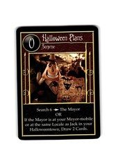 2005 The Nightmare Before Christmas TCG - Halloween Plans (Mayor) - $1.29