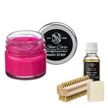 MAVI STEP Aurora Suede and Nubuck Shoe Care Kit - 125 Fuchsia - £27.53 GBP