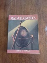 Macroeconomics 1989 David Hyman - €19,13 EUR