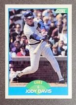 1989 Score Jody Davis Chicago Cubs #173 Vintage Baseball Card MLB Catcher - $46.35 MXN