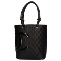 Chanel Pm Cambon Tote Bag Lambskin Black - £2,090.31 GBP