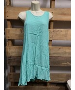 Gorgeous Lush Sleeveless Trapeze Teal Dress Woman’s Size M Sundress Work... - $243.42 MXN