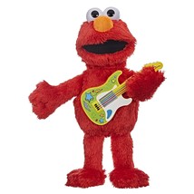 Sesame Street Rock and Rhyme Elmo Talking, Singing 14-Inch Plush Toy for Toddler - £61.51 GBP