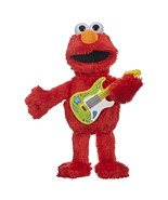 Sesame Street Rock and Rhyme Elmo Talking, Singing 14-Inch Plush Toy for... - £64.65 GBP