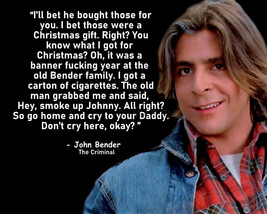 John Bender Breakfast Club Quote Carton Of Cigarettes Publicity Photo All Sizes - £3.86 GBP+