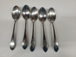 Set Of 5 Gorham MEREDITH 18/8 Oval Place Soup Spoons 6 7/8 Read - $22.72