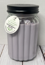 Swan Creek 100% Soy Homespun 24 Oz. Jar Candle - Lavender &amp; Lemongrass - £15.80 GBP