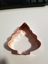 Never Used - Crate And Barrel Copper Cookie Cutter - Christmas Tree Balsam 3&quot; - £2.36 GBP