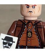 Breaking Bad Hank Schrader Dea Agent Police Officer Lego Minifigure Bran... - $30.00