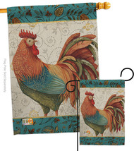 Rooster Spice - Impressions Decorative Flags Set S110118-BO - £46.20 GBP