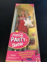 1998 Coca Cola Party Barbie Doll Set Nrfb - £36.05 GBP