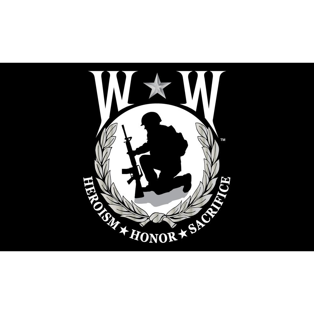 Primary image for Patriotic U.S Wounded Warrior Flag (3ft x 5ft)