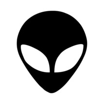 2x Alien Vinyl Decal Sticker Different colors &amp; size for Cars/Bikes/Windows - $4.40+