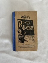 Learys Improved Ready Reckoner Form Book Wages Calculator Antique Book - $28.71