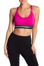 Puma 74751 Seamless Mesh Back Sport Bra SZ M Fuchsia - £21.85 GBP