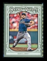 2013 Topps Gypsy Queen Baseball Trading Card #16 Brandon Beachy Atlanta Braves - £7.50 GBP