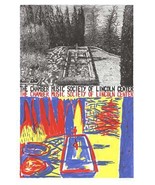 JENNIFER BARTLETT Chamber Music of Lincoln Center SIGNED 35&quot; x 23.5&quot; Ser... - $2,698.57 CAD
