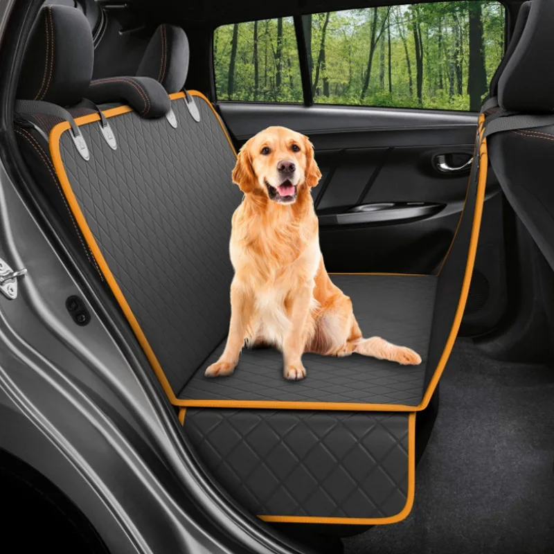 Car Seat Cover Dog Car Mat Waterproof Pet Dog Carrier Cars Rear Back Seat Mat - £11.62 GBP+