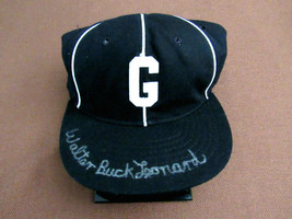 WALTER BUCK LEONARD HOMESTEAD GRAYS SIGNED AUTO VINTAGE ROMAN USA CAP HA... - £193.94 GBP