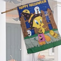 Tweety Bird Looney Tunes Outdoor Large Flag  28&quot; x 40&quot; - £13.33 GBP