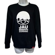 Giordano ding &amp; jau black long sleeve pullover sweatshirt Size 1 - $34.64