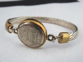 Vintage Sterling Silver Bracelet Estate Sale 925 Gold Over 34.8g!! 7&quot; - £52.12 GBP