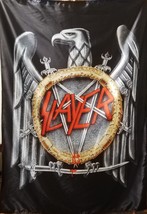 SLAYER Decade of Aggression GRAY FLAG CLOTH POSTER BANNER CD Thrash Metal - $20.00
