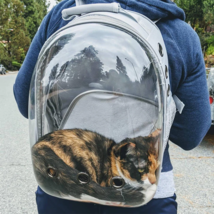 RPet Backpack Transparent Carrying Bag Travel Space Capsule Pet Dog Cat Carrier  - £41.50 GBP