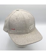 Audi FIS Ski World Cup Grey Snapback Wool Blend Adjustable Alpine Racing... - $29.69