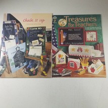 Teacher Gift Craft Leaflets Lot of Two Treasures for Teachers and Chalk ... - £6.27 GBP