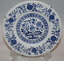 Enoch Wedgwood Blue Heritage 6 1/8 inch 15.5 cm Plate with Wall Hanger AS-IS - $21.70