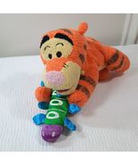 TIGGER Plush Caterpillar Bug Baby Toy Winnie the Pooh Stuffed animal squ... - $259.86 MXN