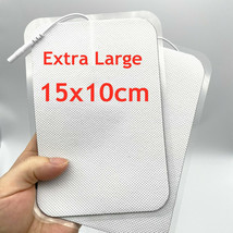 Tens Unit Electrode Pads Replacement Pads Large Size 4&quot; x 6&quot; Self-Adhesi... - £9.09 GBP