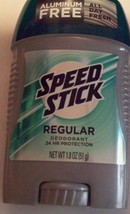 Speed Stick Deodorant Regular 1.8 Oz No Aluminum 2 Pk New - £8.14 GBP