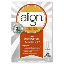 Align Probiotics, Daily Probiotic Supplement for Digestive Health, 56 Ca... - $43.39