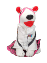 Target Dog Plush Girl Nerd "GERD" Dog Stuffed Toy Bullseye - Very Rare - $34.62