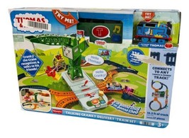 Thomas &amp; Friends Talking Cranky Delivery Train Set - Dented Box - £23.14 GBP