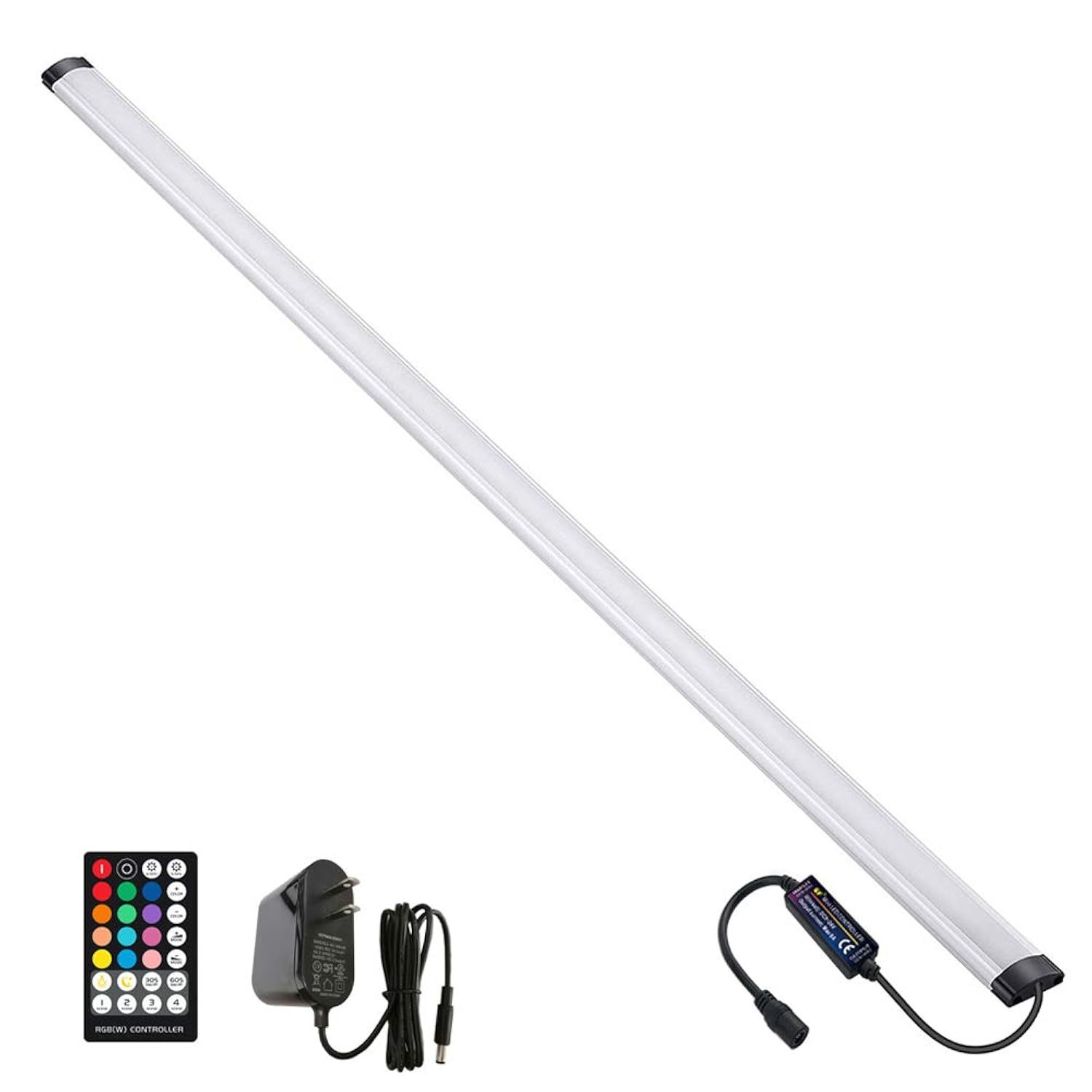 Dimmable Under Cabinet Lighting, Rgb Led Light Bar, Rf Remote Control Lamp, Mult