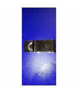 Men&#39;s beautiful vintage silver and white crisscross money clip - €22,85 EUR