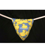 New Sexy Mens RUBBER DUCKY Bath Toy Gstring Thong Male Lingerie Underwear - €17,24 EUR