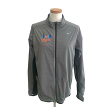 Nike Chicago Marathon Jacket 2011 Women's Bank Of America  Black Gray Size Large - $23.17