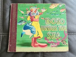 Bozo Under the Sea Capitol Records DBX-99 1948 2 Disc Album w/ Storybook Vintage - £18.97 GBP