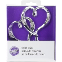 Wilton 1006-985 Double Heart Picks for Cake Decorations - £13.66 GBP