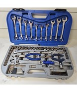 Vtg Companion Mechanic Tool Set Vtg Blue Hard Case #30485 - €41,58 EUR