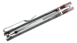 Kizer  Vanguard PPY Folding Knife 3.27&quot; 154CM Modified Spear Pnt Gray Mi... - £132.61 GBP